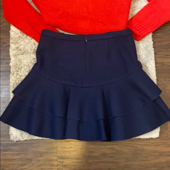 J. Crew Flounce skirt in bonded wool - Picture 5 of 8